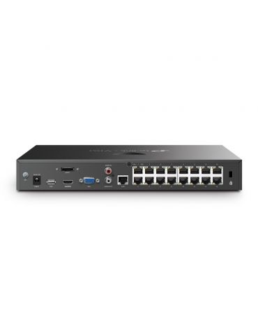 TP-Link VIGI NVR2016H-16P sistem de înregistrare pentru camere de supraveghere (NVR) Negru