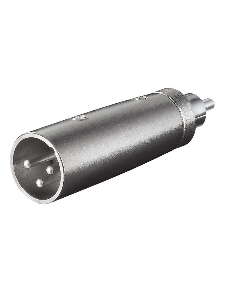 Adaptor XLR tata 3-pin -> RCA tata, Goobay