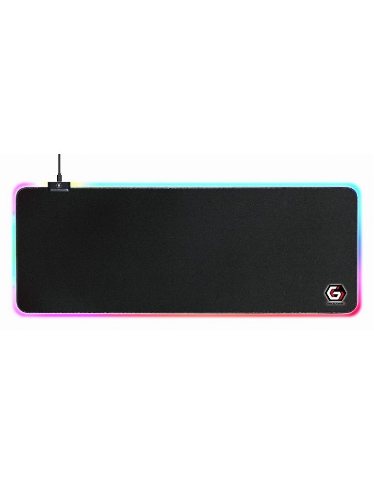 mx mouse Gembird mp-gameled-l gaming mouse pad with led light effect l-size