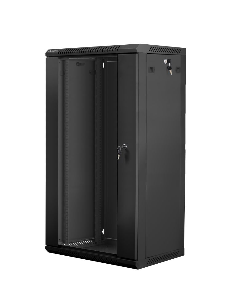 wall pan Lanberg wf01-6422-10b lanberg wall-mounted rack 19 demounted flat pack 22u/600x450mm