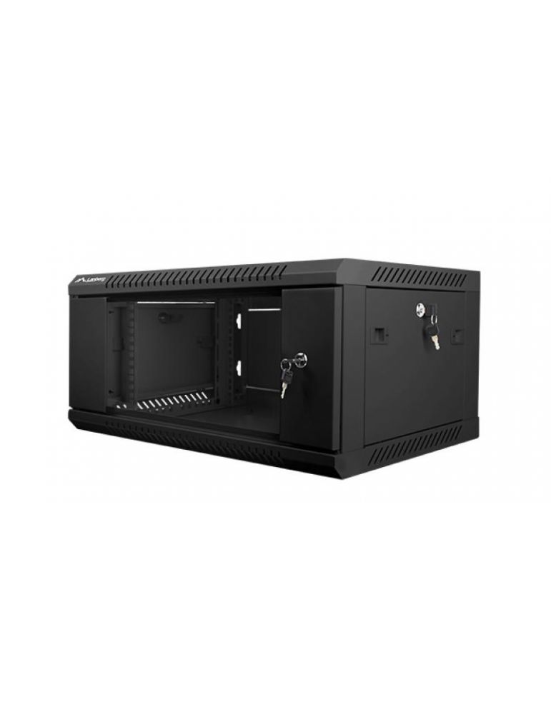 wall pan Lanberg wf01-6404-10b lanberg wall-mounted rack 19 demounted flat pack 4u/600x450mm