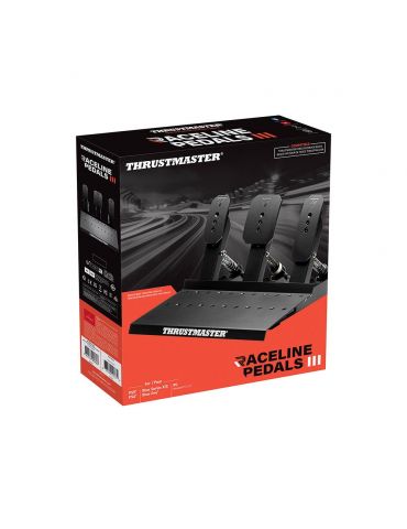 Thrustmaster Raceline Pedals III Negru Pedale PC-ul, PlayStation 4, PlayStation 5, Xbox One, Xbox Series S, Xbox Series X