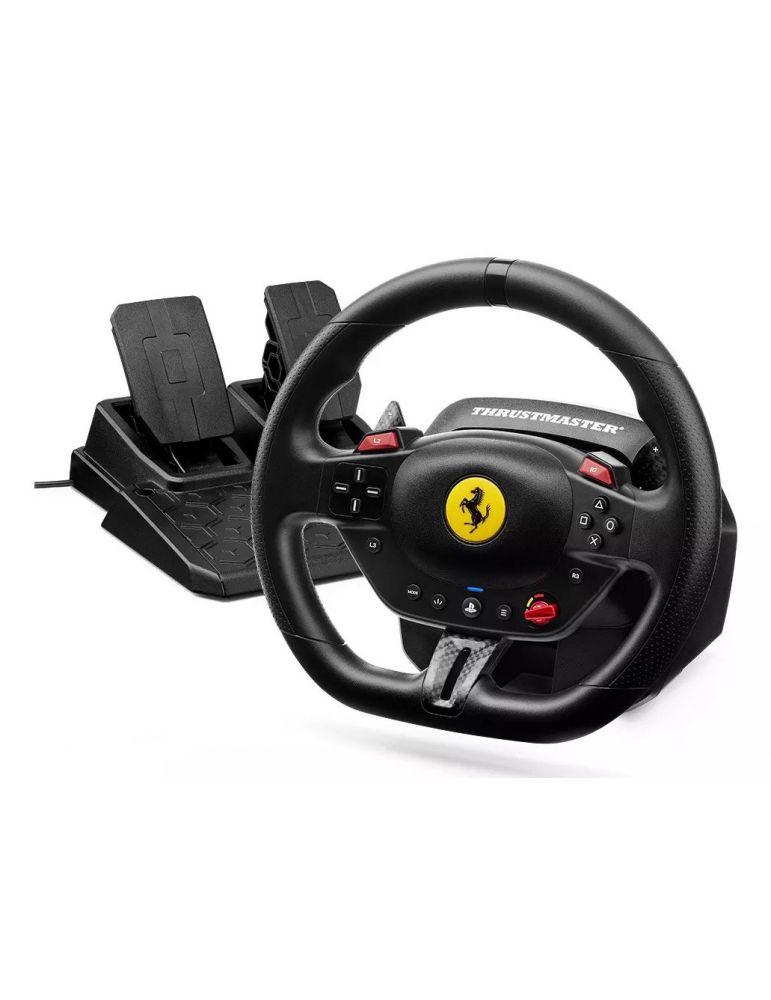 Thrustmaster Thrustmaster T98-P FERRARI 296 GTB Negru Volan + Pedale PC-ul, PlayStation 4, PlayStation 5