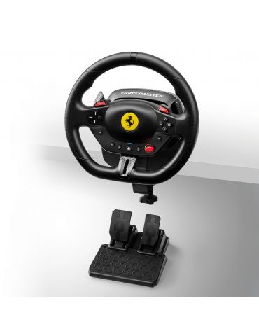 Thrustmaster T98-P FERRARI 296 GTB Negru Volan + Pedale PC-ul, PlayStation 4, PlayStation 5