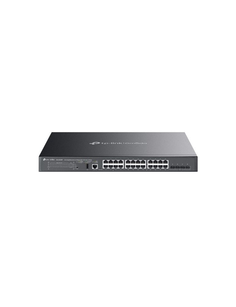 Hubs & Switches TP-Link SG5428XMPP switch-uri Gestionate L3 Gigabit Ethernet (10/100/1000) Power over Ethernet (PoE) Suport Negru