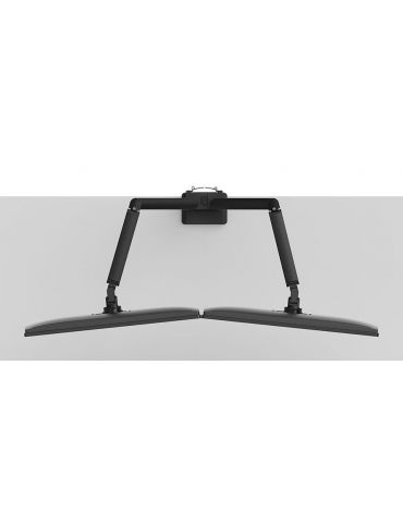 Neomounts DS70-250BL2 sistem montare monitor stand 81,3 cm (32") Birou Negru