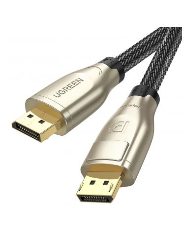 Ugreen 60842 cablu DisplayPort 1 m Bej, Negru