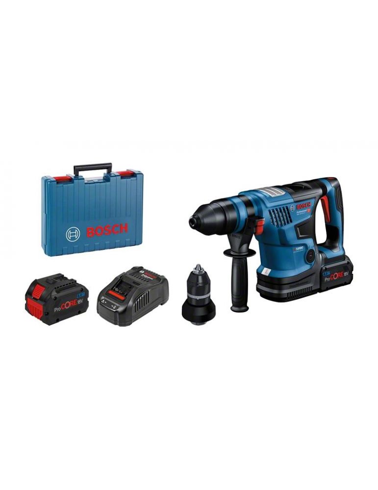 mașina de găurit bosch Bosch GBH 18V-34 CF Professional 500 RPM SDS Plus 5,9 kg Negru, Albastru