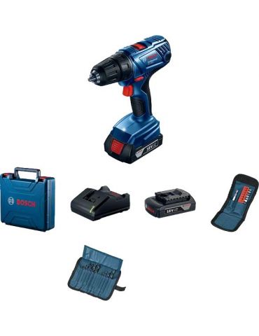 Bosch GSR 180-LI 1900 RPM Fără cheie Multicolor - Tik.ro