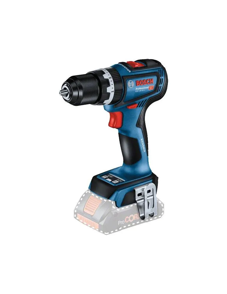 Bosch GSB 18V-90 C 2100 RPM Negru, Albastru