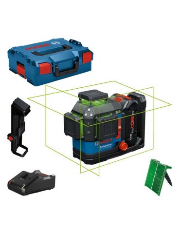 Bosch GLL 18V-120-33 CG Nivelă laser cu linii 35 m 500-540 nm ( 10mW) - Tik.ro