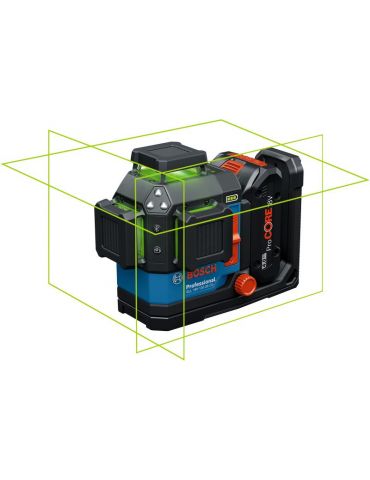 Bosch GLL 18V-120-33 CG Nivelă laser cu linii 35 m 500-540 nm ( 10mW)
