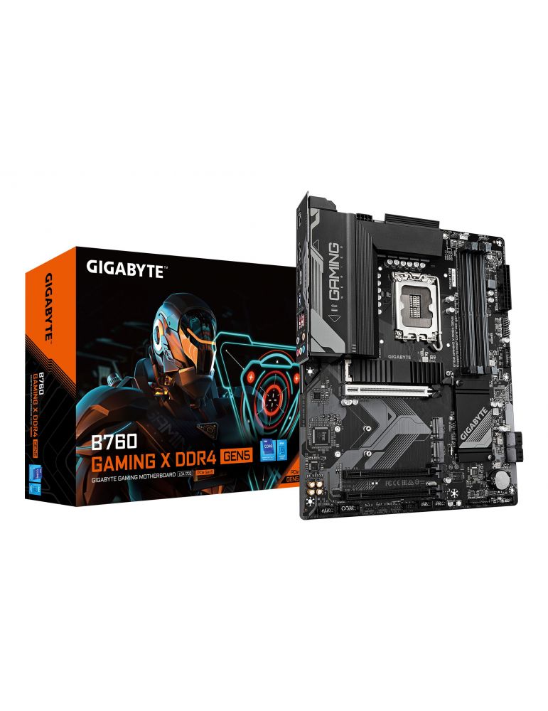 GIGABYTE B760 GAMING X DDR4 GEN5 Intel B760 LGA 1700 ATX