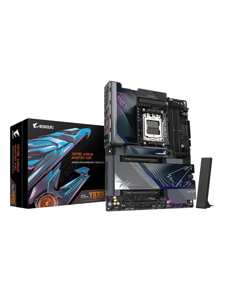 GIGABYTE X870E AORUS MASTER X3D AMD X870E Mufă AM5 ATX