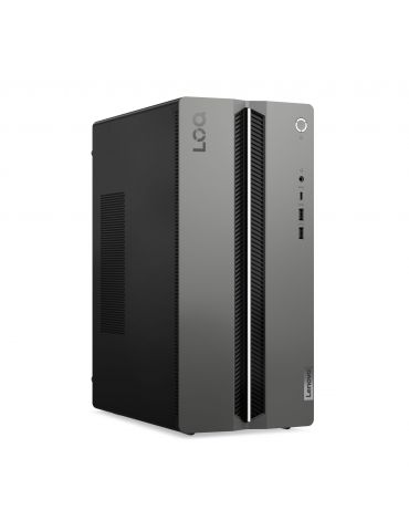 Lenovo LOQ Tower 17IRR9 Intel® Core™ i5 i5-14400 24 Giga Bites DDR5-SDRAM 1 TB SSD AMD Radeon RX 7600 PC-ul Negru
