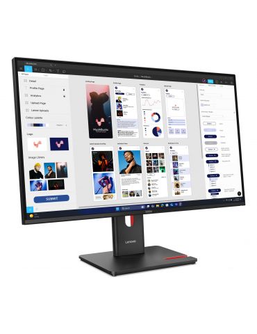 Lenovo ThinkVision T32UD-40 monitoare LCD 80 cm (31.5") 3840 x 2160 Pixel 4K Ultra HD Negru