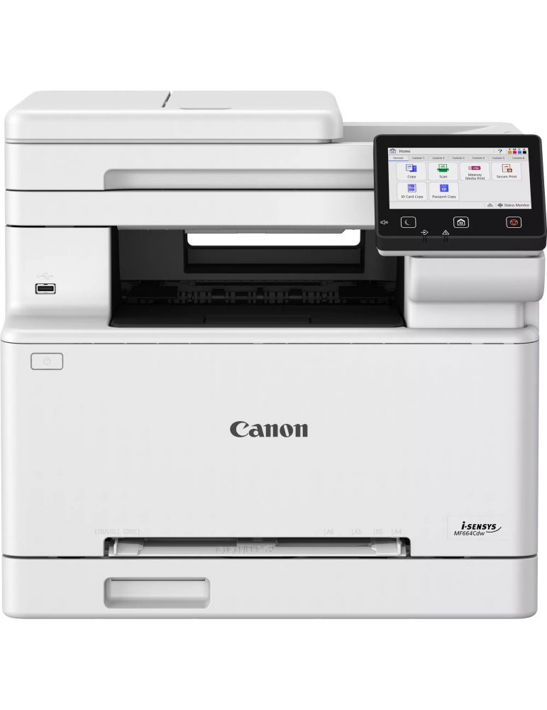 Print, Copy, Scan & Fax Canon i-SENSYS MF664Cdw Cu laser A4 1200 x 1200 DPI 25 ppm Wi-Fi