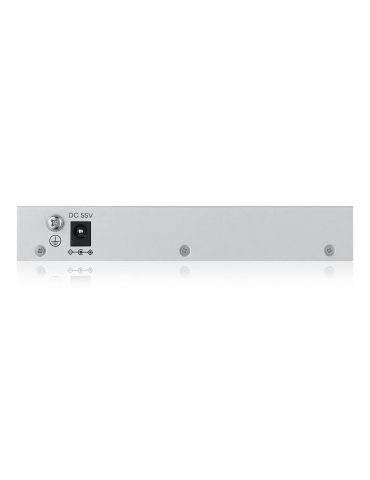 Zyxel GS1200-5HPV3 Gestionate L2 Gigabit Ethernet (10 100 1000) Power over Ethernet (PoE) Suport Spaţiul de lucru Gri
