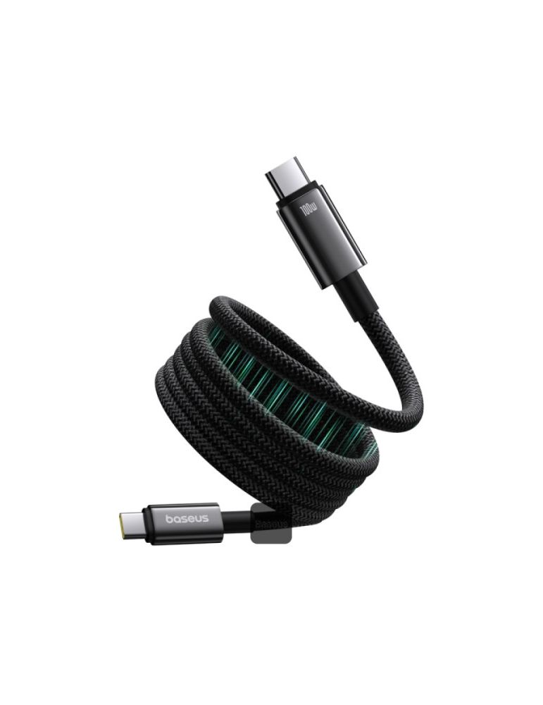 Storage & Data Transfer Cables CABLU alimentare si date Baseus Tungsten Gold, Fast Charging Data Cable pt. smartphone,magnetic, USB Type-C la USB Type-C 100W,