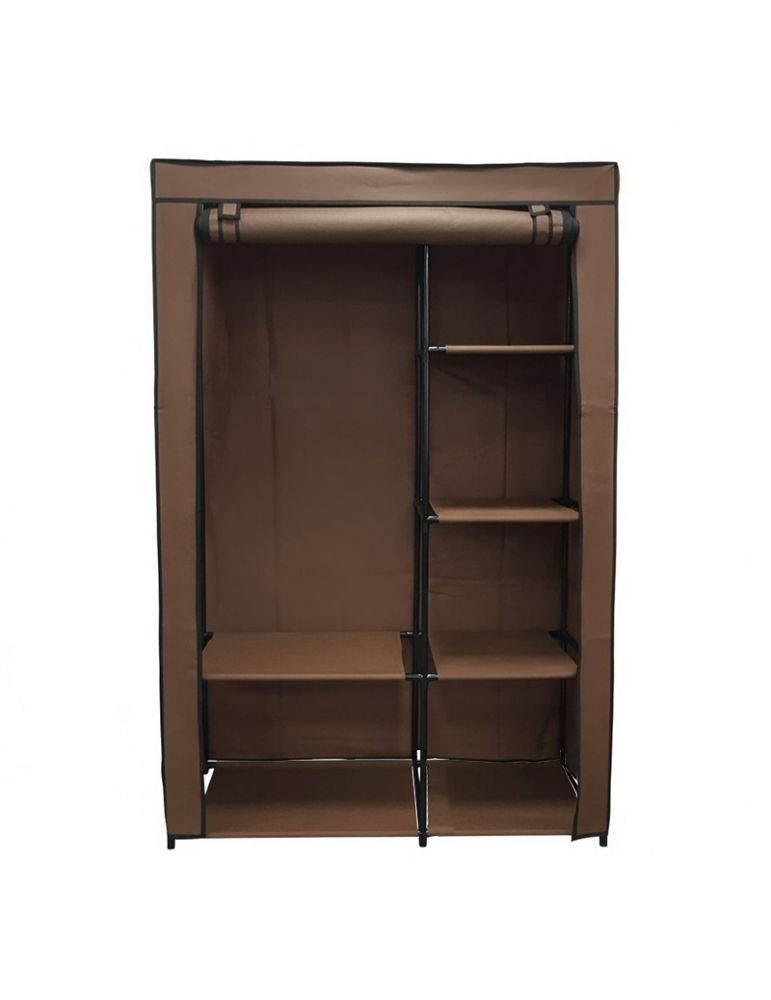 Clothing & Closet Storage DULAP HAINE TEXTIL CU RULOU - 105X45X160CM / MARO