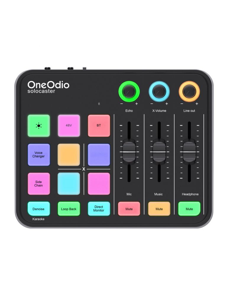 Audio Components Mixer audio și placă de sunet OneOdio Solocaster