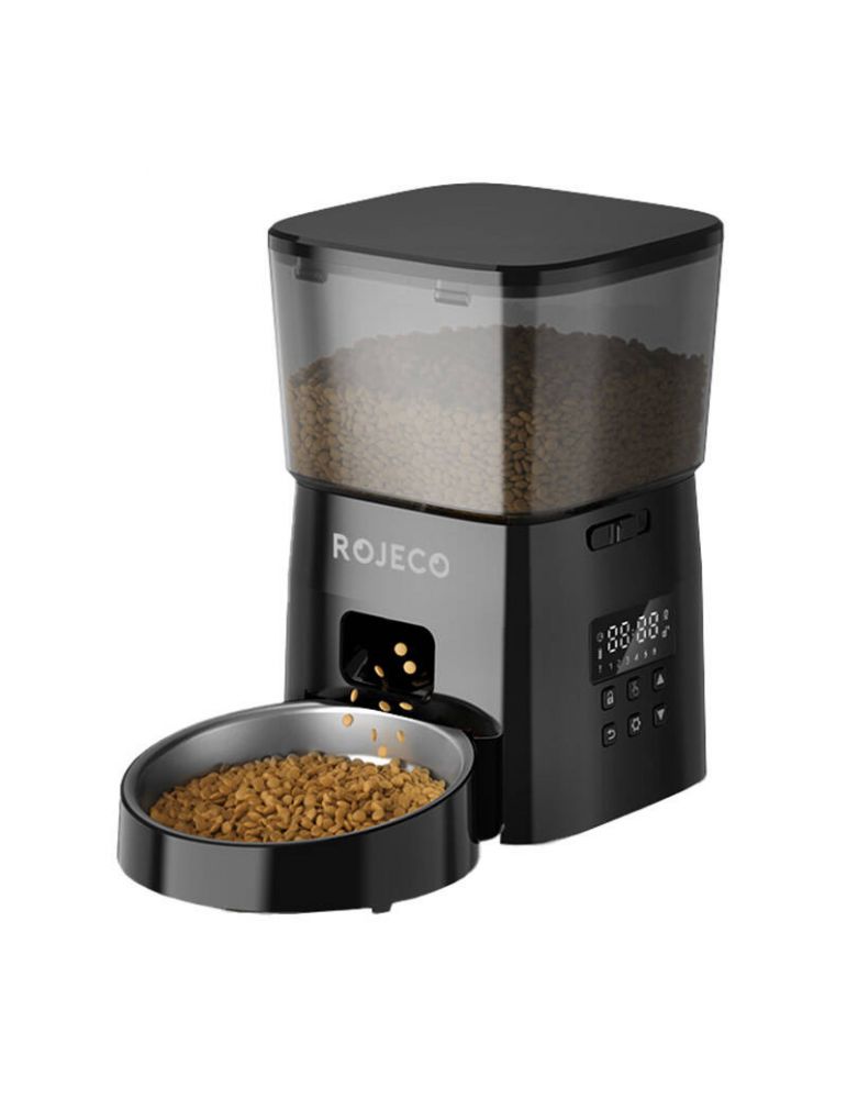 Pet Bowls, Feeders & Waterers Dispenser alimente automat pentru animăluțe Rojeco 2L