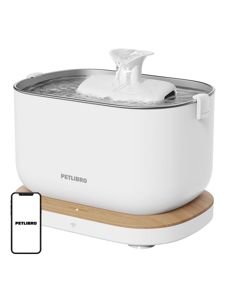 Pet Bowls, Feeders & Waterers Petlibro Dockstream drinker cu aplicație, 2.5L