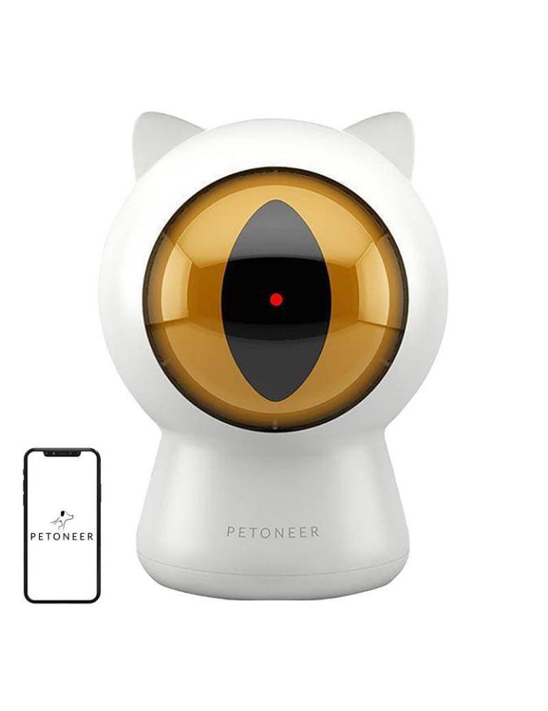 Laser inteligent pentru jocul câinelui / pisicii Petoneer Smart Dot
