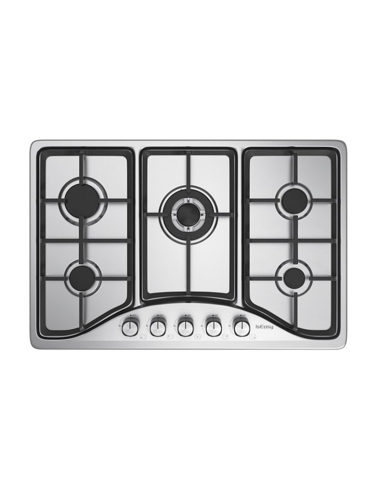 aragaz zanussi IsEasy MGBS-765 aragaz cu gaz din oțel inoxidabil