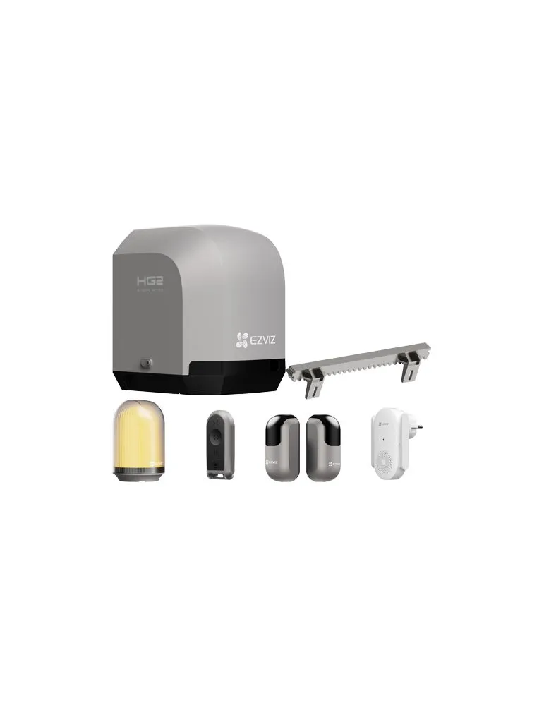 Fencing & Barriers Kit automatizare poarta culisanta 400Kg/6m, Wi-Fi, alarma luminoasa - EZVIZ CS-HG2-R100-40HL