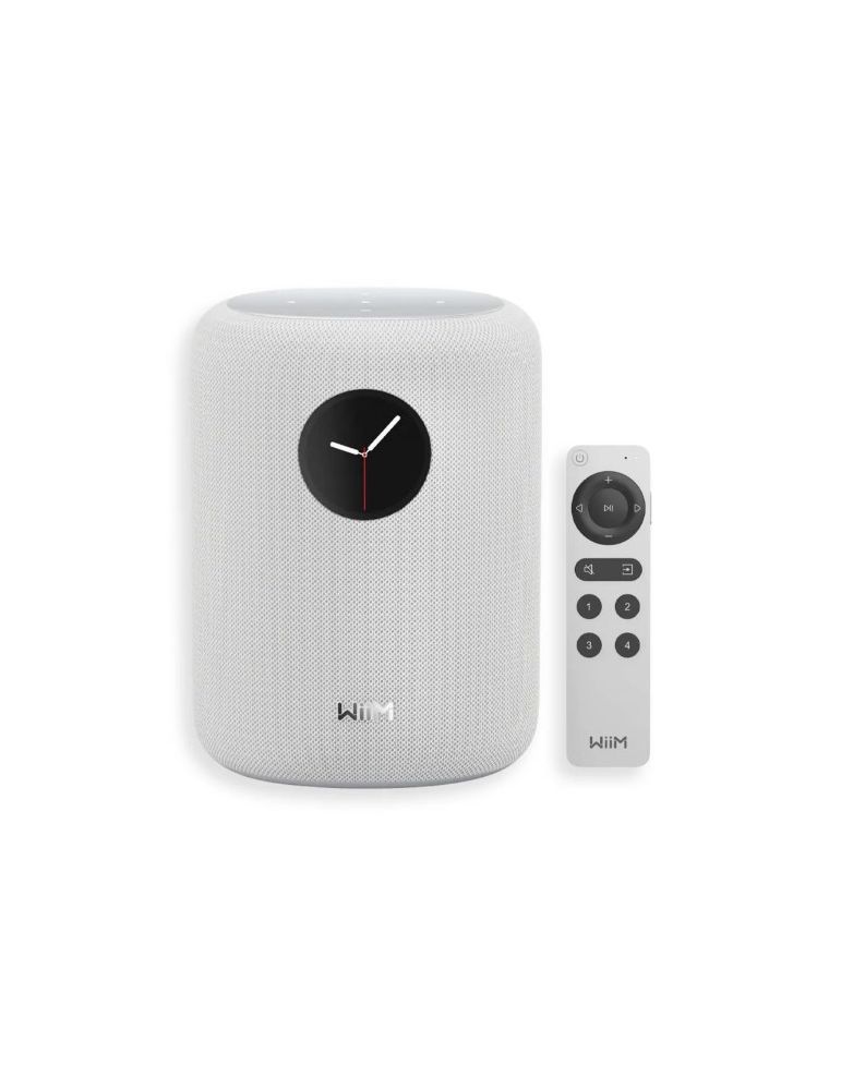 Audio Components Boxa activa WiiM Sound cu ecran touch, 100W, alb