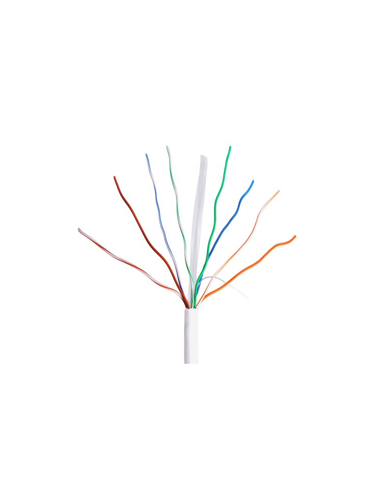 Network Cables Cablu UTP, cat 6E, cupru integral, LSZH, cutie 305 metri, DCA - UNV UV-UTP6-300-BC24AWG-DCA-B-W