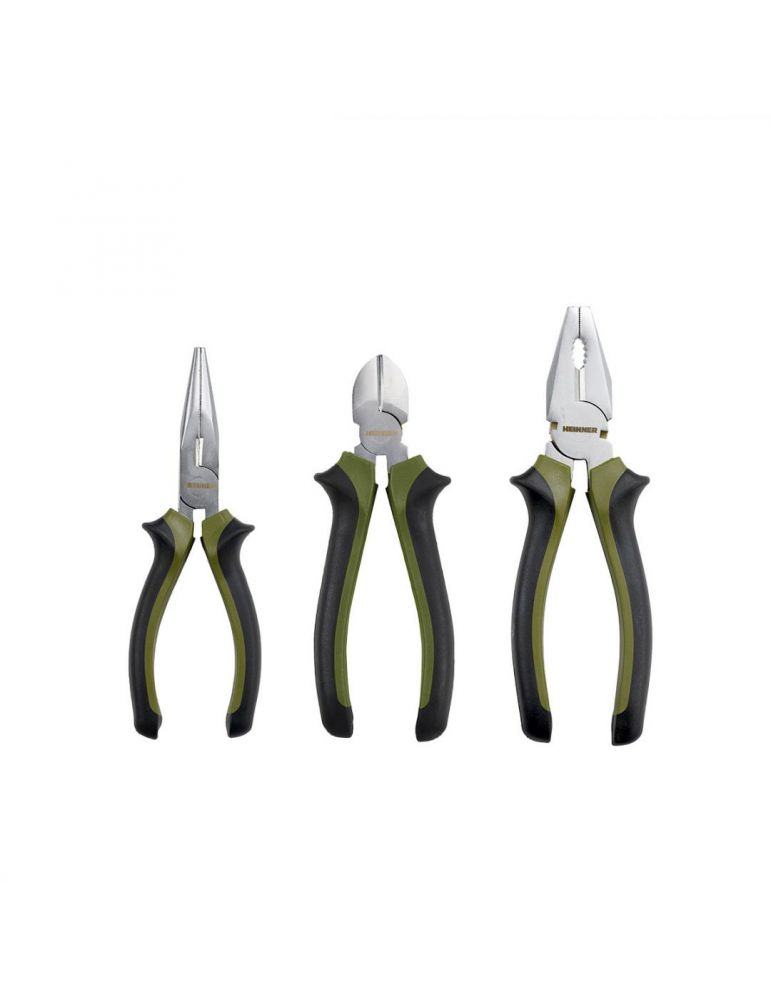 Pliers Heinner Pachet 3 unelte de mana PHT111 (Patent cu varf lung+Patent tip sfic+Paten clasic)