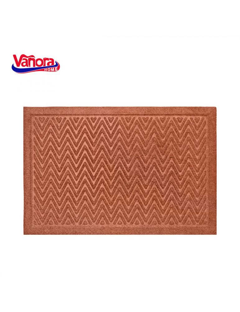 Vanora COVORAS INTRARE 40X60 CM TEXTIL+CAUCIUC, CLASSIC MARO