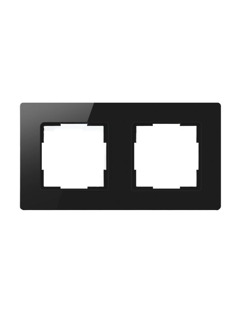 Wall Plates & Covers Cadru pentru întrerupător Avatto 2 Socket TS20 (negru)