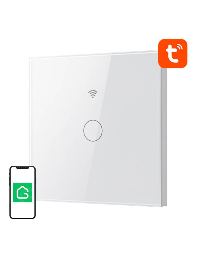 Gosund Comutator de lumină Smart Touch WiFi Gosund SLS1 Single
