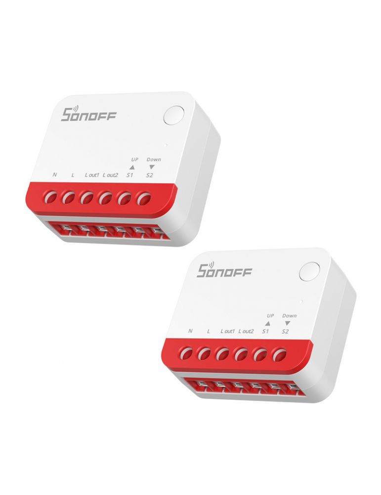 Sonoff Comutator inteligent ZigBee pentru obloane Sonoff MINI-ZBRBS (2pak)