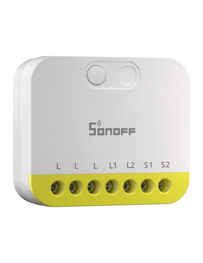 Sonoff Mini comutator cu două canale fără N Sonoff MINI-ZB2GS-L ZigBee