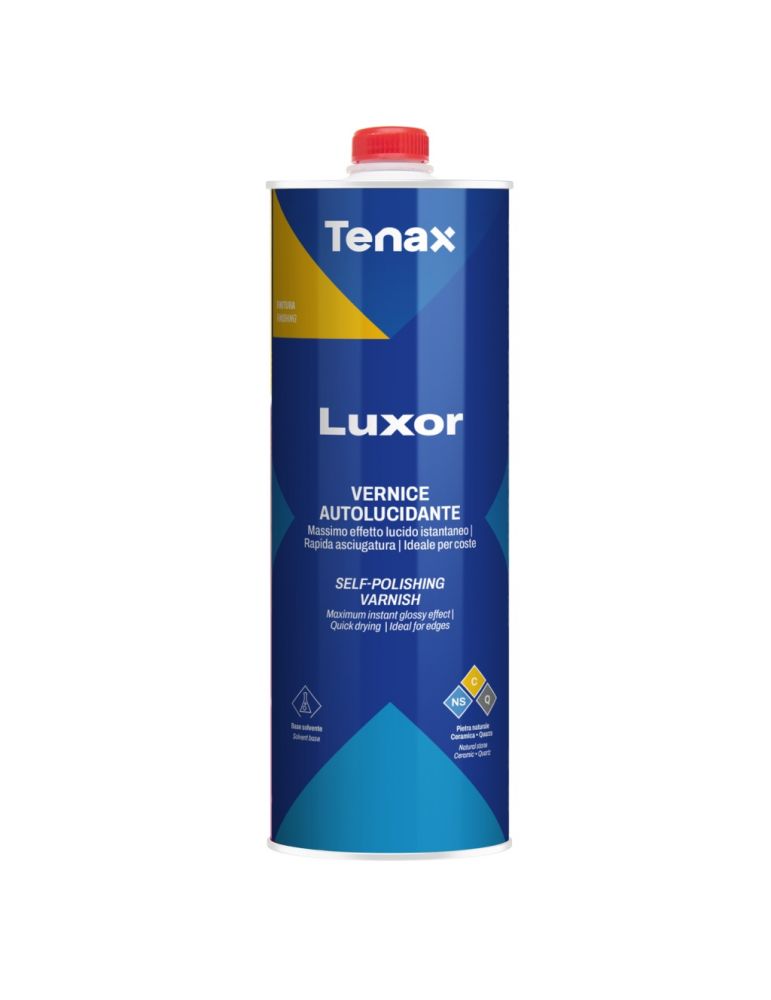 TENAX Lac autolucidant (cu autolustruire) pt. ceramica, piatra naturala si quartz - Tenax LUXOR tub 750ml