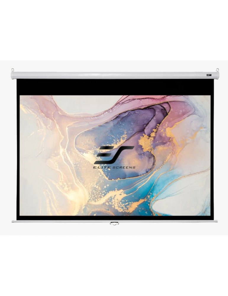 Elitescreens Ecran de proiectie perete/tavan, manual, 222 x 125, EliteScreens M100XWH-E24, 16:9, alb