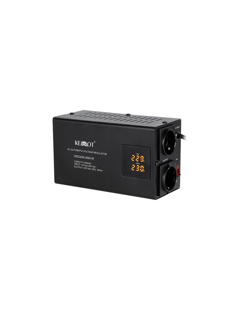stabilizator tensiune 220v 10000va / 7000w STABILIZATOR TENSIUNE AUTOMAT 2000VA PERETE KEMOT
