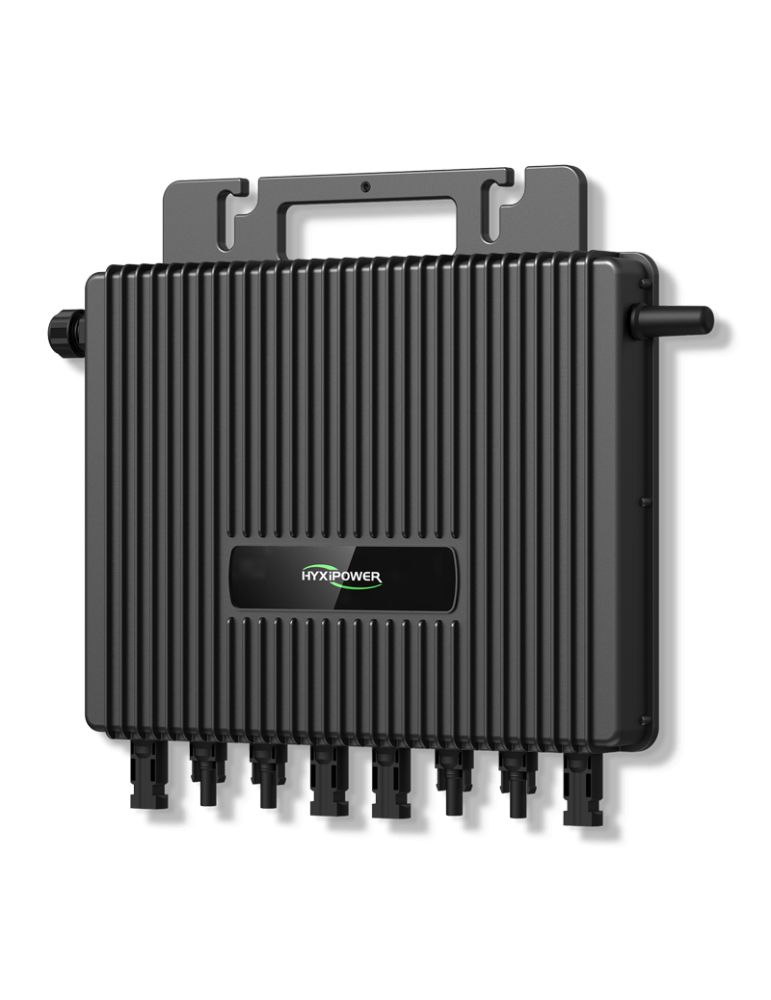 HYXI Microinvertor HYXIPOWER 4-in-1 Sub-1G, Typical Module Compatibility 400 - 670+ W, Nominal Output Power 2000VA, Nominal Output Cu