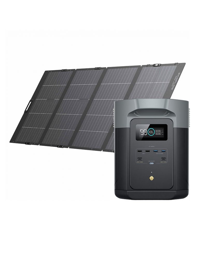 Solar Energy Kits Bundle EcoFlow Delta 2 Max + PV panel 400W (folding)