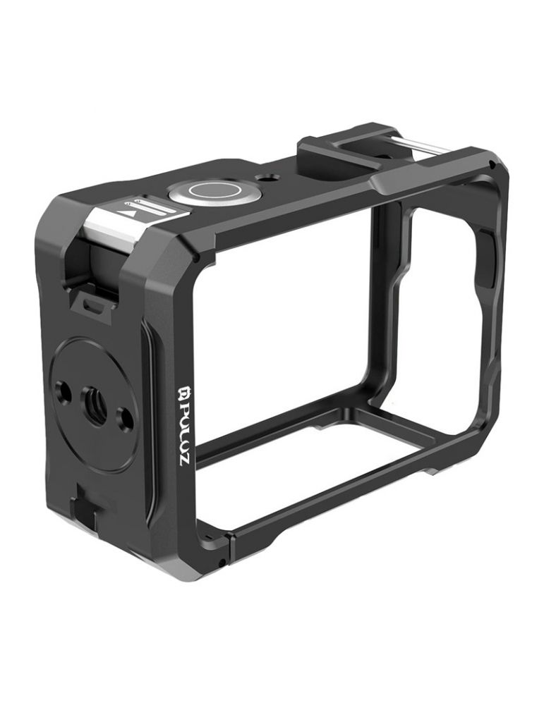 Camera & Optic Accessories Puluz metal protective case with cold shoe mount for DJI Osmo Action 6
