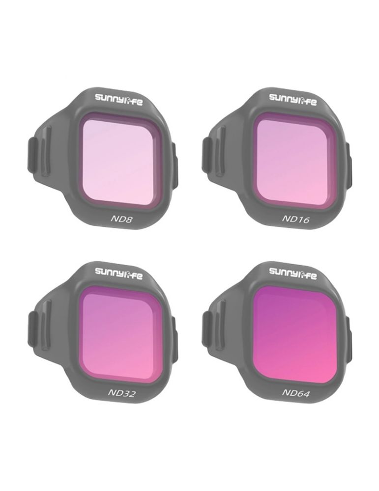 Camera & Optic Accessories Set de 4 filtre Sunnylife ND8 + ND16 + ND32 + ND64 pentru MINI 5 Pro