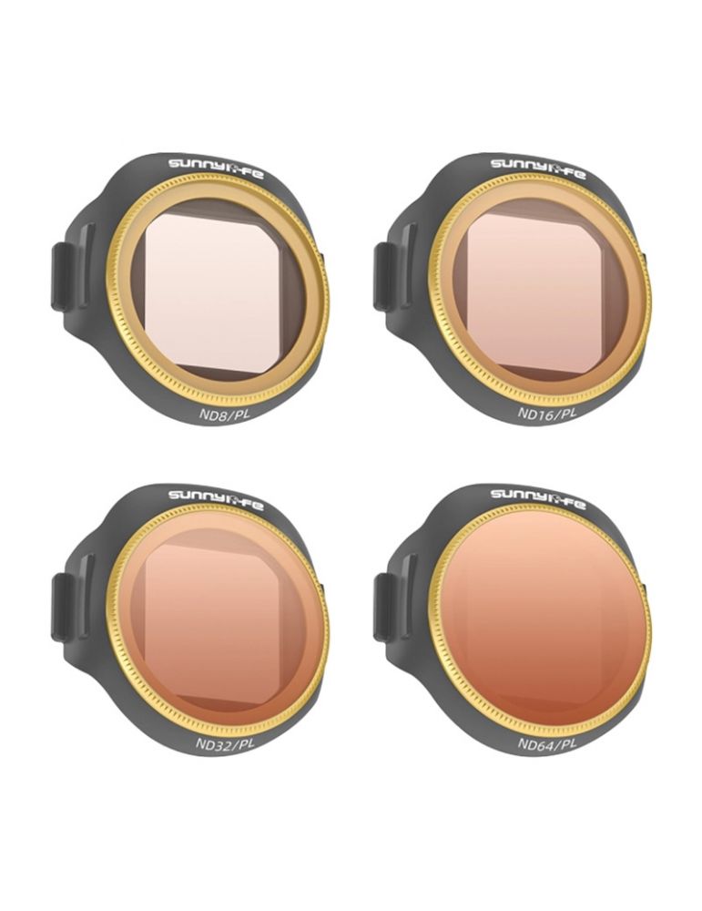 Camera & Optic Accessories Set de 4 filtre Sunnylife ND8/PL + ND16/PL + ND32/PL + ND64/PL pentru MINI 5 Pro