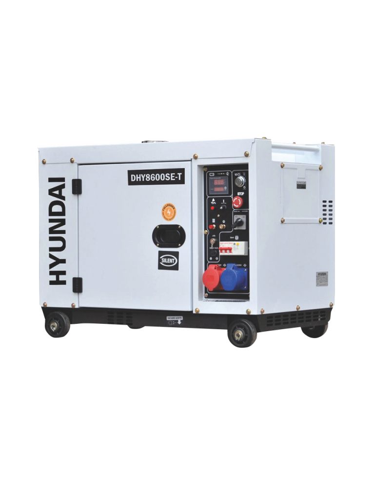 contor bidirectional trifazat Generator de curent trifazat cu motor diesel Hyundai DHY8600SE-T