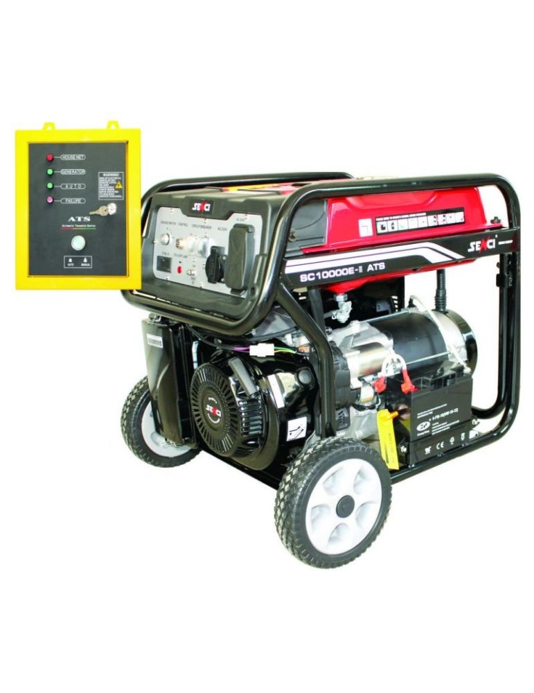 Senci Generator de curent SENCI SC10000E-ATS TOP putere maxima 8,5 KW 230V pornire electrica ATS inclus