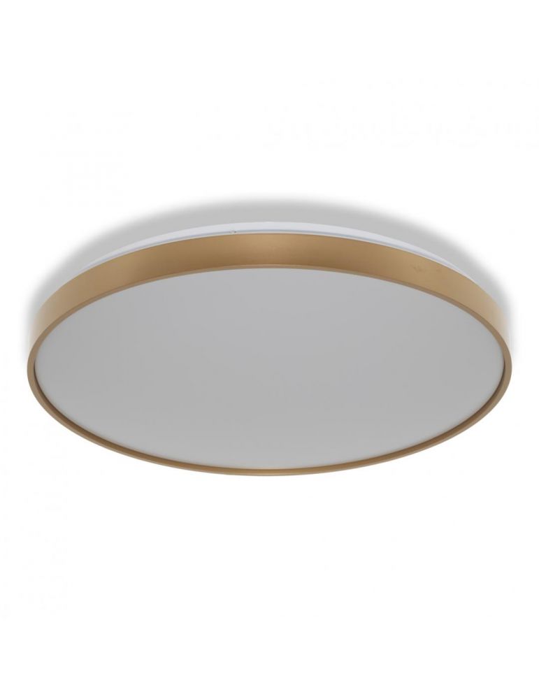 Lighting Fixtures Plafoniera LED OSRAM Ceiling LUXO, 60W, 6600 lm, lumina calda(3000K), IP20, Ø30cm, metal/plastic, Auriu