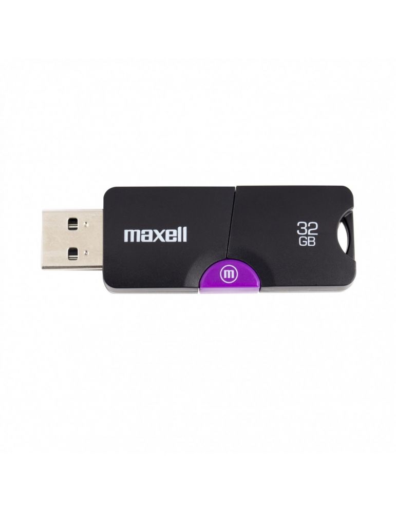 Storage Devices Memorie flash Maxell Flix 32GB, USB 2.0, negru